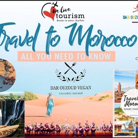 ホテル Dar Ouzoud Vegan エクステリア 写真